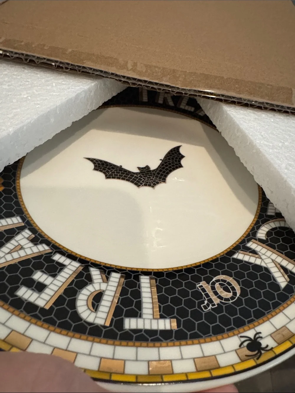 Anthropologie Bistro Tile Gold 